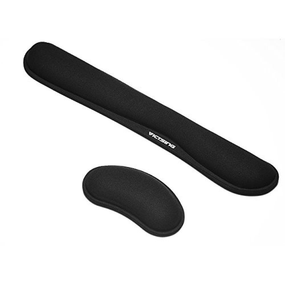 VicTsing Memory Foam Set Keyboard and Mouse Wrist Rest Pad Support for