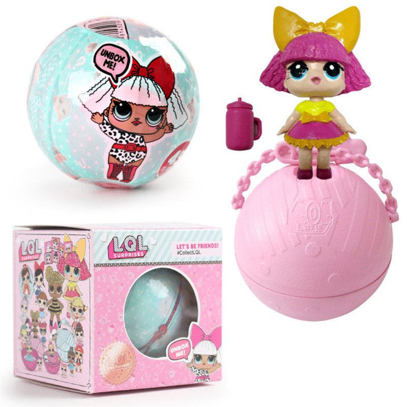 Funny Kawaii Open Eggs Dolls Ball Children Surprise Doll Anime Action ...