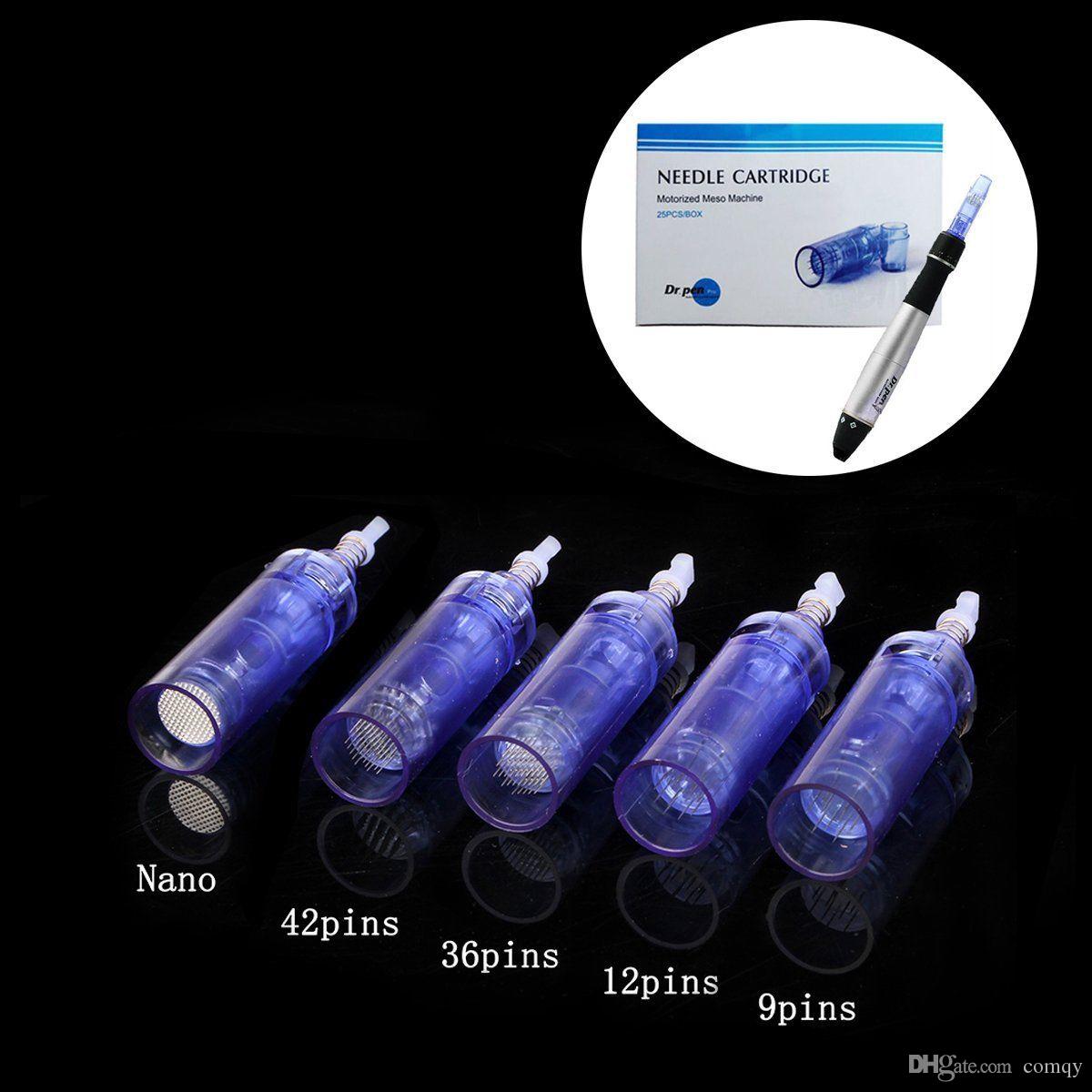 1/3/5/7/9/12/36/42/Nano Derma Pen Microneedle Rechargeable For Dr. Pen ...