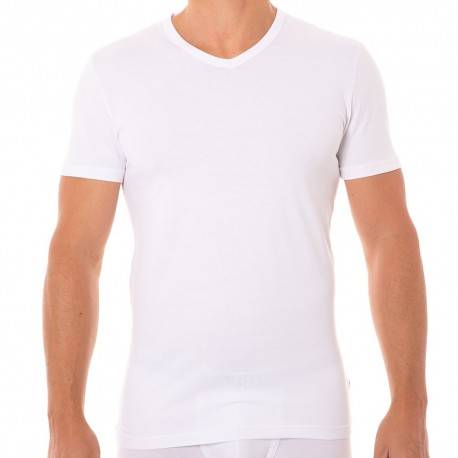 Bikkembergs Stretch Cotton T-Shirt – White XL – Get Giant Deals