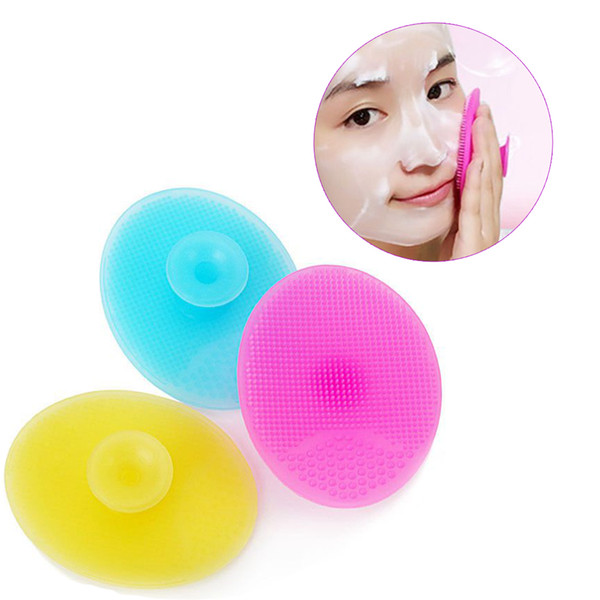 1 Pc Silicone Wash Pad Blackhead Face Exfoliating Cleansing Brushes 