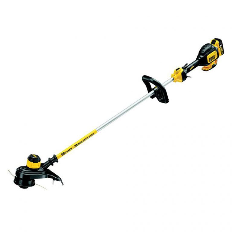 DeWalt DCM561P1S 18v XR Brushless Grass Strimmer 5.0Ah Kit Get Giant
