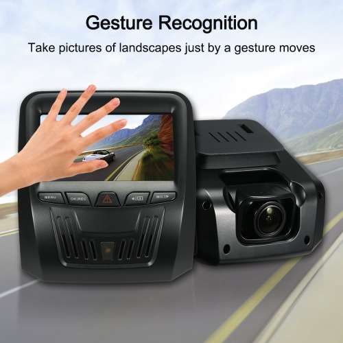 Dash Cam 1296P Car DVR Camera Gesture Recognition / FCWS / LDWS