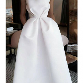 Ball Gown Simple Plus Size Wedding Dresses Cheap