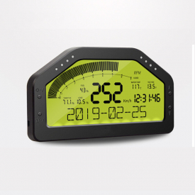 DO903III 8-In-1 DPU Rally OBD2 Gauge Digital Display LCD Screen Race Dash Gauge Dashboard Sensor Kit 9000 Rpm Universal