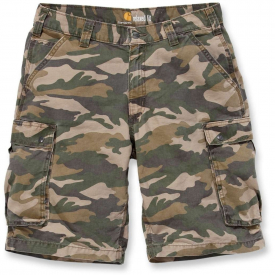 Carhartt Mens Rugged Relaxed Leg Pocket Camo Cotton Cargo Shorts Waist 30′ (76cm)