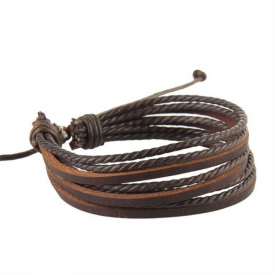 Leather Bracelets   Bangles for Men and Women Braided Rope Jewelry