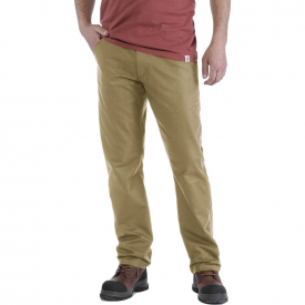 Carhartt Mens Rugged Stretch Relaxed Fit Chino Trousers Waist 36′ (91cm), Inside Leg 36′ (91cm)