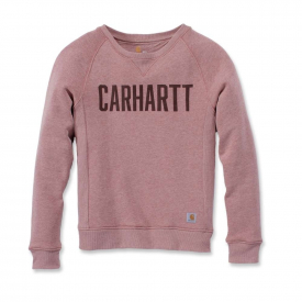 Carhartt Womens Clarksburg Graphic Cotton Crewneck Sweater M – Bust 36-37′ (91-94cm)
