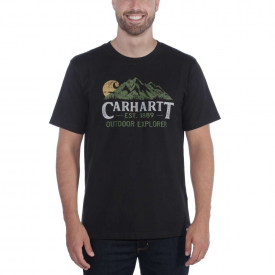 Carhartt Mens Explorer Relaxed Fit Graphic Printed T Shirt XXL – Chest 50-52′ (127-132cm)