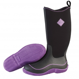 Muck Boots – Hale (Black/Purple)-[Size:8]