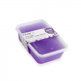 hive of beauty paraffin wax lavender 450g
