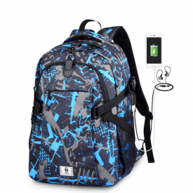 Men Outdoor Casual Sport Backpack Basketball Bag