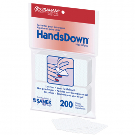 HandsDown Lint Free Nail Wipes Pack of 200