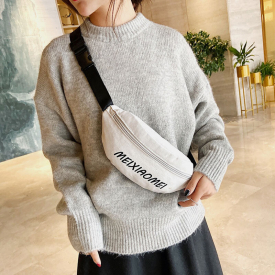 Women Men Tactical Casual Chest Bag Belt Bag Shoulder Bag Cool Bag