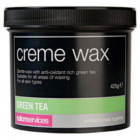 salon services crème wax green tea 425g