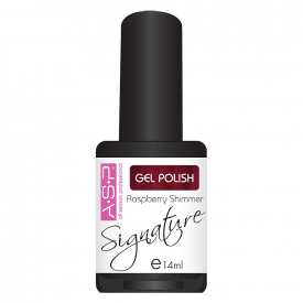 ASP Signature Gel Polish – Raspberry Shimmer 14ml