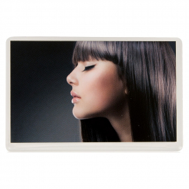 Salon Services Appointment Card Hair Brown