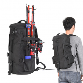 Large Capacity Fishing Backpack Outdoor Bag For Family