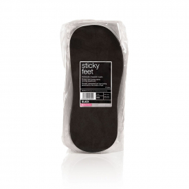 salon services sticky feet black
