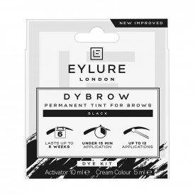 eylure pro-brow dybrow dye kit – black