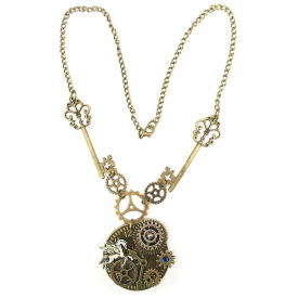 New Tianma Gear Mechanical Accessories Steampunk Necklaces