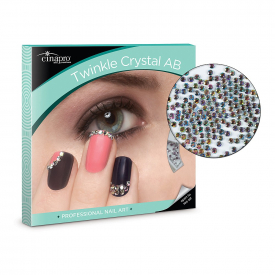 cina twinkle crystal ab 1440 nail art pack