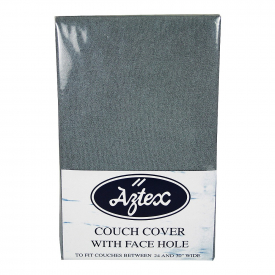 aztex couch cover with hole grey