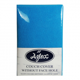 aztex couch cover with hole turquoise