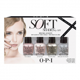 opi mini nail lacquers soft shades pack of 4