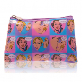 mad beauty mad beauty pop heart cosmetic bag