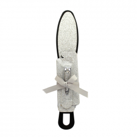 swissco 5pc pedicure set – silver