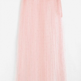 ZAFUL Embroidered Lace Midi Wrap Beach Skirt