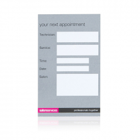 Salon Services Appointment Cards Nails – Pack of 100