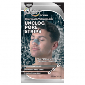 montagne jeunesse 7th heaven mens charcoal unclog pore strips 3 pack