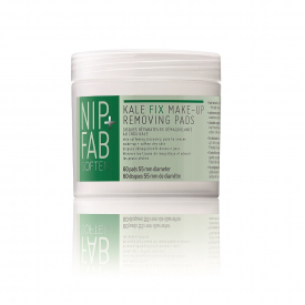 nip+fab kale dry skin fix make-up remover pads 80ml