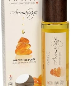 Kart Aroma Sage Massage Oil Parenthèse Dorée