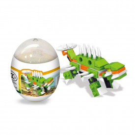 Creative Assembly Deformation Dinosaur Eggs ABS Plastic Novelty Educational Ankylosaurus Toys Gift for Children