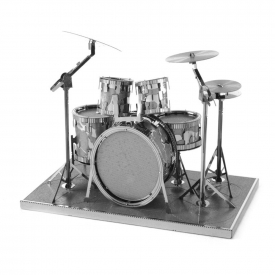 Creative Drum Set 3D Metal High-quality DIY Laser Cut Puzzles Jigsaw Model Toy