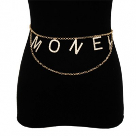 Ingemark Vintage India Metal Belly Waist Body Chain Jewelry for Women