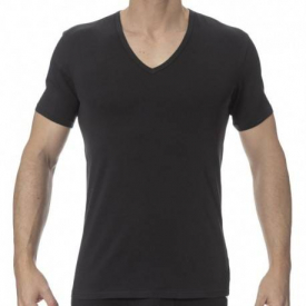 Calvin Klein 2-Pack Modern Cotton Stretch T-Shirts – Black S