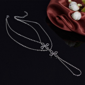 Elegant Multilayer Hollow Out Chinese Knot Anklet For Women