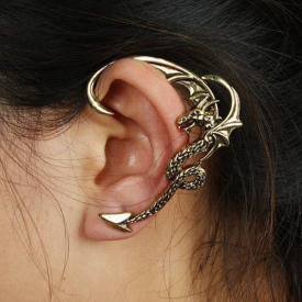 One Piece Stylish Carving Pterosaur Earring For Women