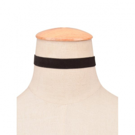 Velvet Wide Choker Necklace