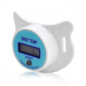 Digital Pacifier Thermometer with Sound Alarm for Baby Children