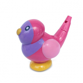 Creative Bath Water Toy Colorful Bird Chirp Whistle