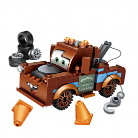 LOZ Gorgeous Mini Racing Car Pattern ABS Building Blocks Set Kids Toy