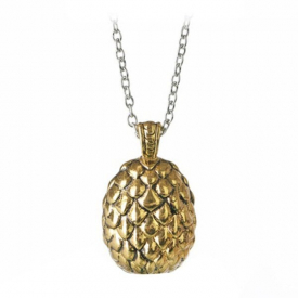 Popular Retro Necklace with Dragon Egg Pattern Pendant