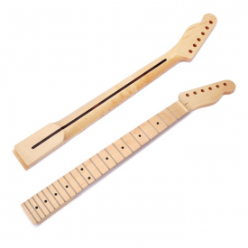 GS18 Fender Tele Parts Replacement 22 Fret Maple Wood Neck for Electric Guitar