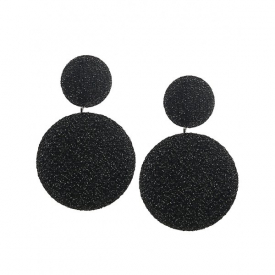 Vintage Layered Round Earrings